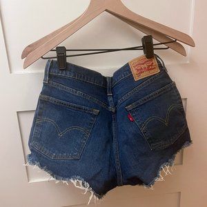 Denim Levi Shorts